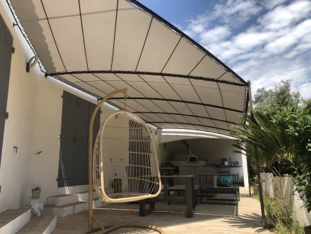 Notre zone d'activité pour ce service Conception de voiles d'ombrage sur mesure avec plans d'aménagement en 2D et 3D pour espaces résidentiels ou commerciaux à